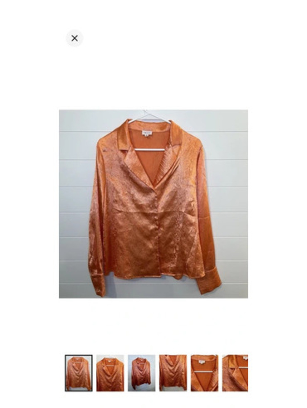 Le Lis Satin Style Blouse